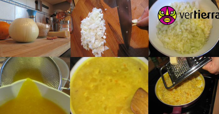 Preparamos una deliciosa receta colombiana llegada desde Nueva York: arroz a la naranja