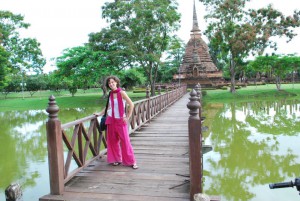 Ana Galán, en uno de sus viajes a su querida Tailandia. 